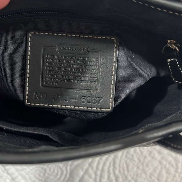 Coach Black Signature Mini Bag - Picture 9 of 17